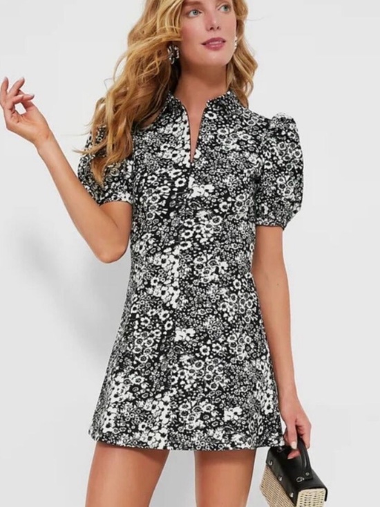 Tuckernuck Dresses & Skirts - Tuckernuck Hyacinth House Black and White Floral Mini Dress